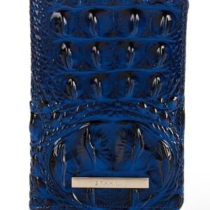 Brahmin Passport Wallet Anchor Melbourne Genuine Leather